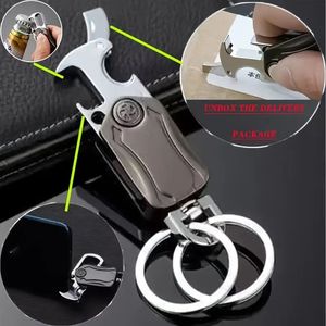 4-in-1 multifunzionale LED Spinning Top portachiavi popolare strumento Relax portatile per gli uomini apribottiglie apribottiglie rapido strumento EDC - Product Image 1