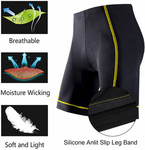 Conjunto de Jersey de Ciclismo de Alto Rendimiento para Hombre, Traje de Ciclismo Ligero de Secado Rápido con Pantalones Cortos Acolchados con Gel - Product Image 3