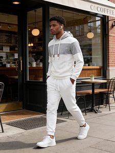 Trending Best Quality Breathable Custom Design Men <b>Tracksuit</b> Set Street Wear Wholesale 2026 Top Trending Men' <b>Tracksuit</b> Set - Product Image 3