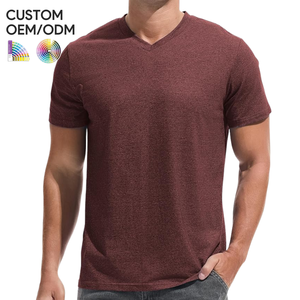 Camiseta de Hombre, Corte Regular, 100% Algodón Orgánico, Tejido Ecológico, Transpirable, Compatible con OEM/ODM, Manga Corta, Cómoda para Uso Diario - Product Image 1