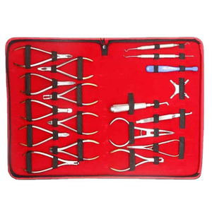 Kit de Ortodoncia Manual Premium de Acero Inoxidable, Juego de Instrumentos Dentales con Alicates, Cortadores y Herramientas para Tratamiento Ortodóntico - Product Image 4