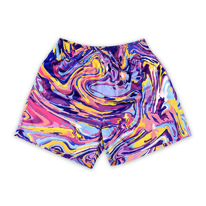 Shorts décontractés pour hommes, taille mi-haute, sublimation, haute qualité, service OEM, 100% coton, séchage rapide, designs personnalisés, nouvelle arrivée - Product Image 1