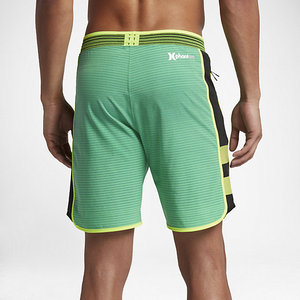 <b>Mens</b> Quick Dry Board <b>Shorts</b> <b>Green</b> Black Side Stripe Sporty Create Your Own Board <b>Shorts</b> Customized Water Sports Clothing <b>Shorts</b> - Product Image 2