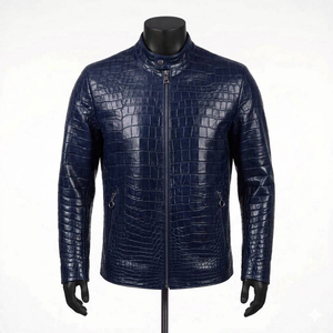 Professional Men's Genuine Sheep Skin Leather <b>Canvas</b> <b>Jacket</b> High Street Style Breathable Comfortable Winter Quilted <b>Jackets</b> - Product Image 1
