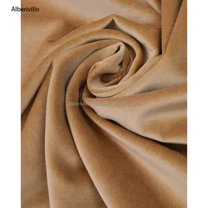 Luxury Cotton Velvet Fabric for Sofa Decor Cushion Covers Handwoven Curtain Velvet Plain Fabrics