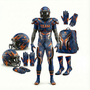 Camisetas de Fútbol Americano con Bordado Totalmente Personalizado, Costuras de Alto Detalle, Ropa Deportiva de Fútbol Americano con Bordado Personalizado - Product Image 4