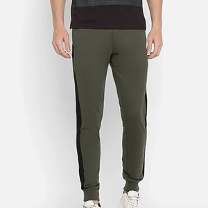 Pantalon de survêtement décontracté en molleton 100 % coton pour homme, avec logo personnalisé, haute qualité, respirant et extensible dans les quatre sens - Product Image 1