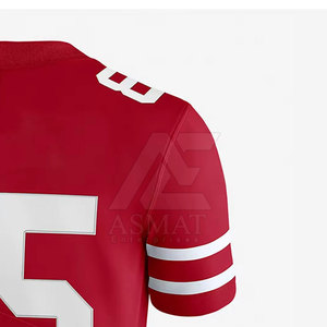 Maillot de football américain confortable à manches courtes pour homme, vêtements de sport, maillot de football américain à vendre - Product Image 5