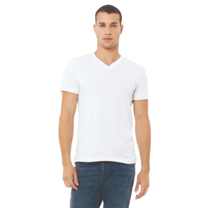 T-shirt de fitness à manches courtes et col rond pour homme, grande taille, en jersey respirant Spandex/Coton, style urbain, avec sérigraphie frontale unie - Product Image 1