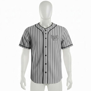 OEM Custom Baseball Jersey Shirt Hot Selling Uniform Sublimation Embroidered Logo for Baseball Softball Plus Size Printed - Product Image 1