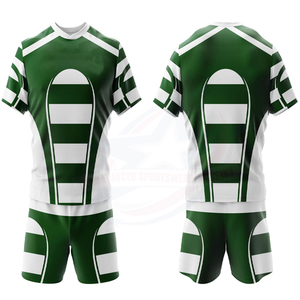 Uniforme de Rugby para Adultos Más Vendido, 100% Poliéster, Transpirable, Manga Corta, Profesional - Product Image 1