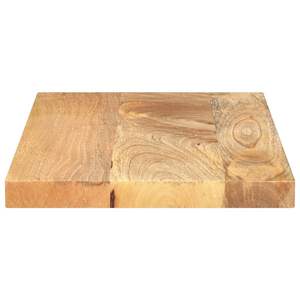 Plateau de table rectangulaire en bois de manguier massif de 19,7''x7,9''x1,5'', table artisanale pour usage domestique - Product Image 4