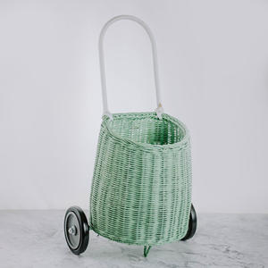 กระเป๋าเป้สะพายหลังหวายธรรมชาติสำหรับเด็กผู้หญิง น่ารัก สีสันสดใส คุณภาพสูง ขายส่ง - Product Image 6