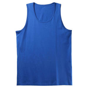 Men's Stringer Tank Top Bodybuilding Muscle Gym Workout Sleeveless T Shirts High Quality gym singlet with puff printing logo - Product Image 5