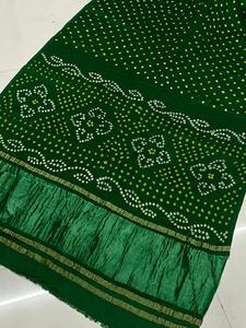Aisha Bandhej 1 minut <b>saree</b> Luxury Bandhani Bandhej <b>Saree</b> with Rich Pallu Traditional Rajasthani Ethnic Wedding Party Wear <b>saree</b> - Product Image 3