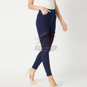 Jeans pour femmes de qualité supérieure, dernier design, vente en gros, créez votre propre pantalon pour femmes, fabriqué au Pakistan - Product Image 3