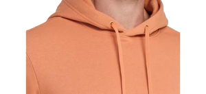 Sudadera con Capucha para Hombre, Color Sólido, Informal, para Otoño, Naranja, Transpirable, 100% Algodón, Felpa, Tejido de Punto - Product Image 4