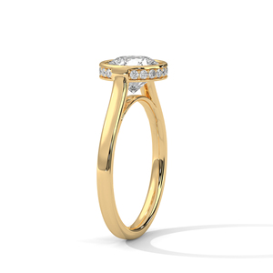 14K GOLD LAB GROWN Diamond <b>Ring</b> 18K Solid Gold Womens Engagement Classic Style IGI Certified ENGAGEMENT <b>RING</b> ANNIVERSARY GI - Product Image 6