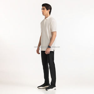 Nardon Apparel, informal para hombre, para Polos, camisas de golf de punto de manga corta con cuello a rayas, rendimiento que absorbe la humedad - Product Image 5