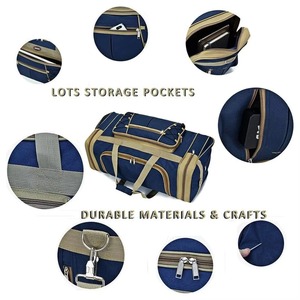 Bolsa de Deporte Grande Unisex para Viajes Cortos, con Logotipo Personalizado, para Fitness, Deportes al Aire Libre, Fin de Semana, con Compartimento Impermeable, Bolsa de Gimnasio Resistente para Hombres y Mujeres - Product Image 5