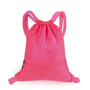 Mochila Deportiva Plegable de Poliéster con Cordón, Personalizable con Logotipo, de Alta Calidad, para Viajes, Compras, Almacenamiento de Ropa y Zapatos - Product Image 4