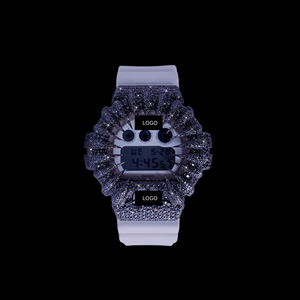 Unique Design Luxury Hip Hop Moissanite Diamond <b>Watch</b> Fully Iced Out Quartz <b>Watch</b> <b>for</b> Unisex Available At Factory Direct Price - Product Image 1
