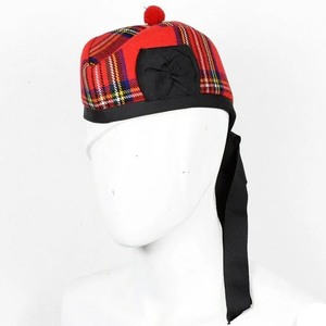 Gorro Glengarry de Lana Escocesa de Último Diseño y Alta Calidad, Gorro Glengarry para Caballeros, Estilo Highland - Product Image 1
