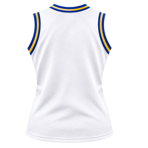 Maillot d'équipe de basket-ball pour femmes, personnalisé, sans manches, respirant, à séchage rapide, pour l'entraînement et les exercices - Product Image 2