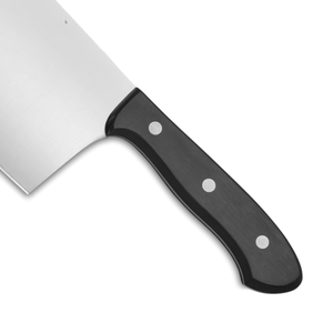 Ensemble de 2 couteaux à découper professionnels en acier inoxydable, lames larges et affûtées avec manches à triple rivet noir pour la découpe de la viande - Product Image 6