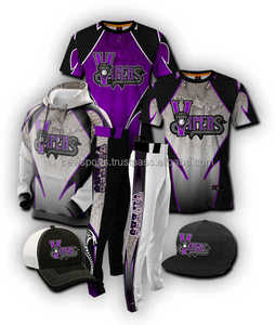 Paquete de uniforme de béisbol personalizable con tela elástica transpirable de impresión digital para una mayor movilidad adecuada para todas las edades - Product Image 4