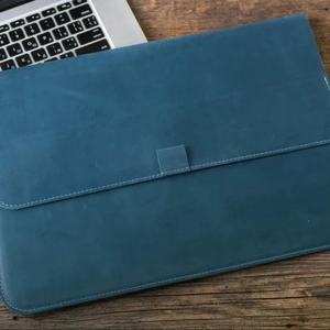 Housse de protection en cuir véritable faite à la main pour ordinateur portable sac pour LLS-0025 professionnel - Product Image 1