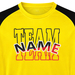 Maillot de football personnalisé Youth Hawk Evolution, maillot d'équipe personnalisé de haute qualité avec le numéro 23 en bleu et jaune - Product Image 5