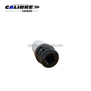 TAIWAN CALIBRE 27mm 1/2" Dr Alloy Wheel Lug Nut <b>Impact</b> <b>Socket</b> with Thin Wall Deep Wheel Protector - Product Image 5