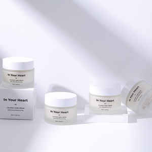 [In Your Heart] Crème apaisante hydratante pour le visage, soin quotidien pour peaux sensibles, formule hydratante apaisante - Product Image 4