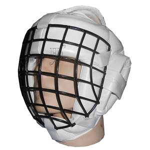 Protector de Cabeza Personalizado de Piel Sintética para Karate y Boxeo, Protección Facial Completa para Sparring - Product Image 3