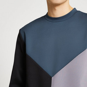 Best Selling 100% Cotton Blended Custom Size Crew Neck <b>Sweatshirts</b> for Men Plain Color Regular Fit <b>Sweatshirts</b> For Men - Product Image 3