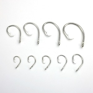 [Yooseung Industrial] Hameçon circulaire à ardillon robuste en acier inoxydable forgé, décalé, pour thon, pêche au palangre en eau salée - Product Image 2