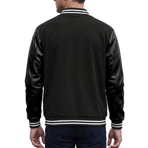 Veste de baseball personnalisée de haute qualité pour adultes et jeunes, couleur personnalisée, matière en laine, veste d'hiver pour hommes - Product Image 2