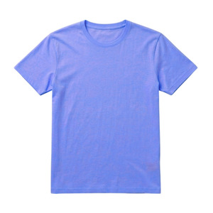 เสื้อยืดฟิตเนสผู้ชาย ผ้าฝ้าย 200 กรัม สีพื้น ไม่เป็นขุย แห้งเร็ว ระบายอากาศดี แขนสั้นถักด้านหน้า รับสกรีนลาย - Product Image 4
