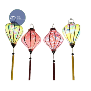 HOT SELLING Sustainable Handmade Silk Lantern Traditional Hanging <b>Lamp</b> <b>Shade</b> For Wedding Event Home Decor Supply Wholesale - Product Image 1