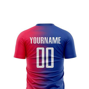 Maillot de football personnalisé en polyester pour adultes / Prix promotionnel – Créez votre propre maillot de football avec nom et numéro - Product Image 6