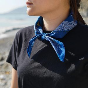 Pañuelos para Adultos, Nuevo Diseño, Pañuelos Cuadrados Multifuncionales con Estampado Digital de Calaveras, Letras y Puntos, para Eventos - Product Image 2