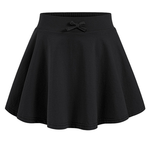 Girls Skirts Custom Logo <b>Kids</b> Athletic School Uniform Black Skirt Tennis <b>Flared</b> Casual Skort With Pockets - Product Image 1
