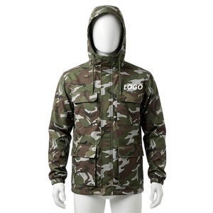 Premium Winter Camouflage Hooded Hunting <b>Jacket</b> Outdoor Softshell Windproof Breathable Full Zip Cotton Hunting Coat <b>Camo</b> <b>Jacket</b> - Product Image 4