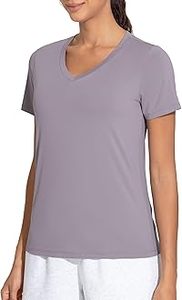 T-shirt femme à séchage rapide, logo personnalisé, vêtements de sport performants, tenue de sport unie, entraînement estival, tissu respirant et doux - Product Image 3