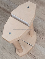 Poignées de guidon en bois de haute qualité pour les pompes de gymnastique et de gymnastique