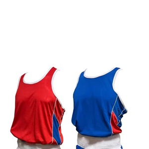 Nouvelle conception d'uniforme de boxe 2 pièces, sublimation personnalisée, logo OEM, vente en gros, vêtements de sport en polyester pour la lutte - Product Image 3