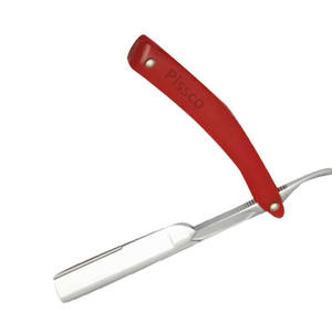 มีดโกนหนวดสแตนเลสสตีลแบบตรงสำหรับผู้ชาย พร้อมโลโก้สั่งทำได้ - Product Image 4