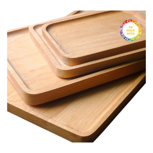 Bandeja de Madera con Estructura Resistente y Acabado Limpio, Diseñada para Uso Diario en el Hogar y para Arreglos Decorativos de Mesa - Product Image 6