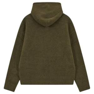 Sudadera con Capucha de Punto con Cierre y Logotipo de Corona, Sudadera Cómoda y Suave para Uso Casual, Perfecta para Hombres y Mujeres - Product Image 2